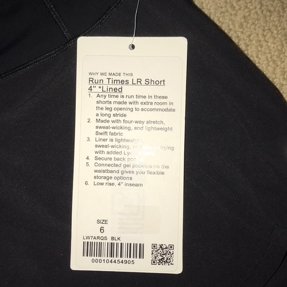 BRAND NEW LULULEMON SHORTS - Picture 2 of 7